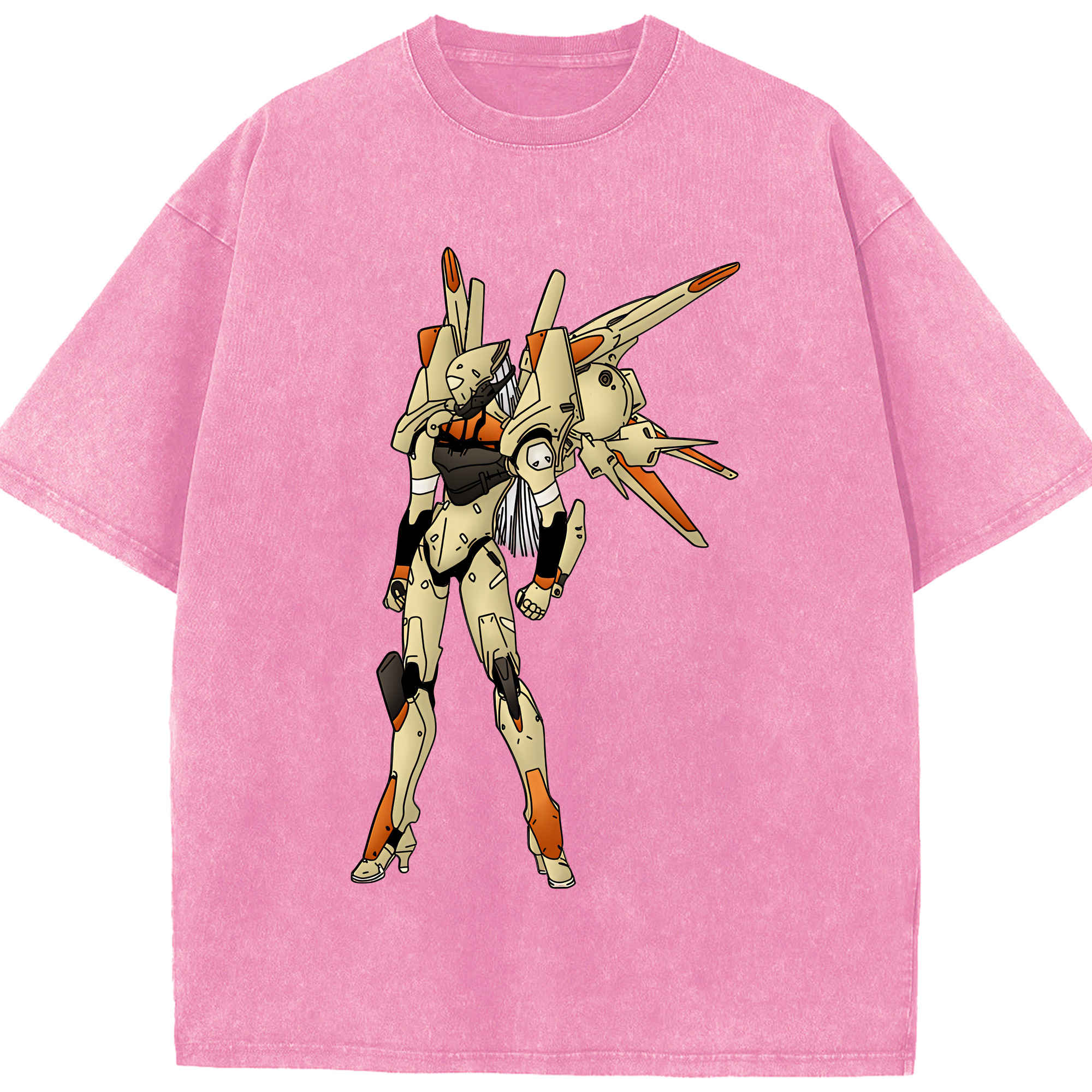 （画像用） EVA 新世紀エヴァンゲリオン 綿100% ヴィンテージ風 半袖Tシャツ（フロントプリント）